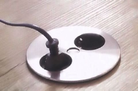 Ronde stopcontact